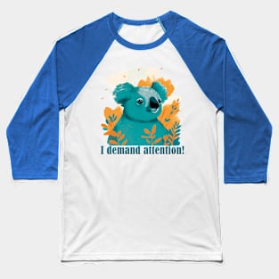 The koala bear. The magical nature of Australia. Baseball T-Shirt